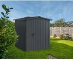EcoStar Ger&auml;tehaus 'Euroline ESD2 Trend-Sk' anthrazitgrau 189 x 181 x 199 cm,