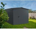 EcoStar Ger&auml;tehaus 'Euroline ESD6 Trend-Sk' anthrazitgrau 237 x 277 x 203 cm,