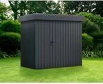 EcoStar Ger&auml;tehaus 'Euroline EFD4 Trend-Sk' anthrazitgrau 214 x 166 x 200 cm,