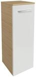 Fackelmann Unterschrank 'B.Style' braun, wei&szlig; foliert 30,2 x 82,6 x 32 cm links