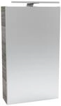 Fackelmann LED-Spiegelschrank 'SBC' braun 40 x 68 x 15,3 cm rechts