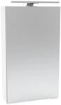 Fackelmann LED-Spiegelschrank 'SBC' wei&szlig; matt 40 x 68 x 15,3 cm links