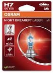 Osram Hauptscheinwerferlampe 'H7 Night Breaker Laser' 55 W 12 V