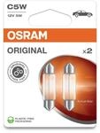Osram Leuchtmittel 'C5W Original' 5 W 12 V 2 St&uuml;ck