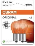 Osram Signalleuchtmittel 'PY21W Original' 21 W 12 V 2 St&uuml;ck