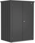 Biohort Terrassenschrank 'Romeo' dunkelgrau-metallic 132 x 87 x 181 cm