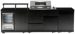 Buschbeck Outdoork&uuml;che 'Brigton' schwarz 270 x 68 x 120 cm