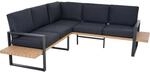 Loungem&ouml;belset 'Bari' Aluminium anthrazit 2-teilig