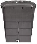 GARANTIA Regentonne 'Basic-Line' graphite grey 300 l mit Hahn