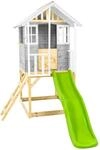 Spielhaus 'Valli 1' grau/wei&szlig; mit Rutsche 270 x 148 x 224 cm