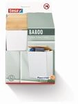 tesa Aufbewahrungsbox 'Baboo' gro&szlig; mattwei&szlig; 18,2 x 21 x 10,2 cm mit Bambusdeckel