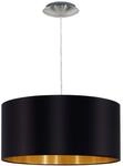 EGLO Pendelleuchte 'Maserlo' schwarz &Oslash; 38 cm 60 W
