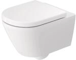 Duravit Wand-WC sp&uuml;lrandlos 'D-Code' inklusive WC-Sitz wei&szlig;