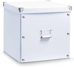 Zeller Aufbewahrungsbox wei&szlig; 33,5 x 32 x 33 cm