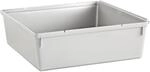 Schubladeneinsatz silbern 5 x 15 x 15 cm