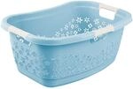 Keeeper W&auml;schekorb 'Lasse' nordic blue ergonomisch mit softgriffen 65 x 45 x...