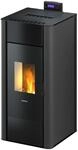 Freepoint Pelletofen 'Tesis 23' wassergef&uuml;hrt, Stahl anthrazit 4,7 - 22,8 kW