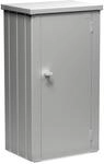 Biohort Terrassenschrank 'Julia' silber-metallic Gr. M