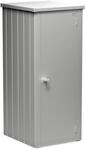 Biohort Terrassenschrank 'Julia' silber-metallic Gr. L High