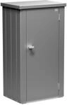 Biohort Terrassenschrank 'Julia' quarzgrau-metallic Gr. M