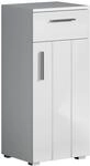 Trendteam Standschrank 'Wons' wei&szlig; Hochglanz 37 x 83 x 31 cm