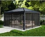 Palram-Canopia Insektenschutznetz dunkelgrau f&uuml;r Pavillon Dallas 4,9 x 4,2 m