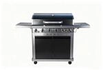El Fuego Gasgrill 'Detroit' silbern/schwarz 158,5 x 114 x 53,5 cm