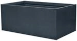 Hochbeet 'Twin-Wall' anthrazit 180 x 76 x 90 cm