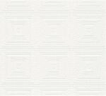A.S. Cr&eacute;ation Tapete 'Black & White' Rautenmuster wei&szlig; 10,05 m x 0,53 m