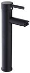 Fackelmann Waschtischarmatur 'New York' schwarz matt 30 cm