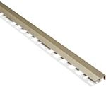 alfer Abschlussprofil 'clipstech&reg;-mini' Aluminium titanfarben 1000 x 19,5 mm