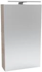 Fackelmann LED-Spiegelschrank 'SBC' braun 40 x 68 x 15,3 cm rechts