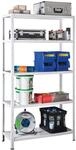 SCHULTE Regalwelt Stecksystem-Grundregal 120 x 200 x 50 cm