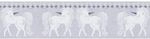 A.S. Cr&eacute;ation Bord&uuml;re 'Lilly & Luis' Einhorn grau 0,13 x 5 m