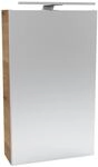 Fackelmann LED-Spiegelschrank 'SBC' braun 40 x 68 x 15,3 cm rechts