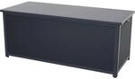Siena Garden Kissenbox 'Sabano' Aluminium anthrazit 181 x 75 x 79 cm