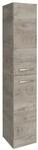 Fackelmann Hochschrank 'B.Style' braun matt 30 x 162 x 31,6 cm rechts