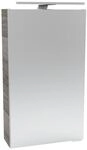 Fackelmann LED-Spiegelschrank 'SBC' braun 40 x 68 x 15,3 cm links