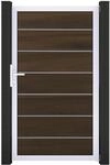 GroJa Einzeltor 'Solid Grande Premium' BPC/Aluminium Universal DIN