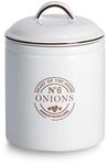 Zeller Vorratsdose 'Onions' wei&szlig; 1,62 l