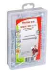 Fischer D&uuml;belschrauben-Set 'MEISTER-BOX' 112-teilig