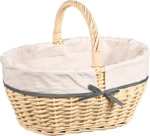 Kesper Einkaufskorb hellbraun 45 x 34 x 37 cm