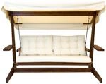 Westmann Hollywoodschaukel 'Viva' 3-Sitzer beige 237 x 175 x 115 cm