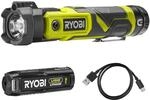 Ryobi Akku-Taschenlampe 'USB-Lithium' 640 lm 23,8 cm 4 V mit Akku und Ladekabel