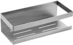 Sch&ouml;ner Wohnen Kollektion Wandablage 'Meleto' silber Edelstahl 25 x 8 x 11,5 cm