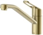 Lenz K&uuml;chenarmatur 'Mila' matt gold