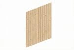 SKAN HOLZ Carport-Seitenwand Deckelschalung Fichte naturbelassen 230 x 330 cm