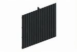 SKAN HOLZ Carport-R&uuml;ckwand Deckelschalung anthrazit 362 x 330 cm