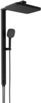 Sch&uuml;tte &Uuml;berkopfbrause-Set 'La Palma' schwarz matt, 3 Strahlarten