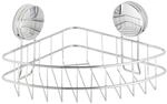 Wenko Wand-Eckablage 'Static-Loc Plus Osimo' verchromt 26,5 x 13,5 x 19 cm